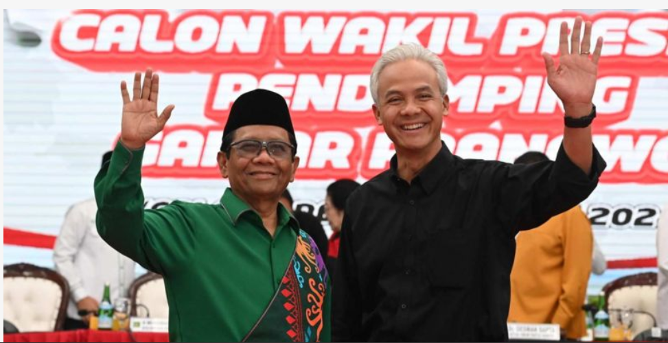 Mahfud MD Resmi Jadi Bakal Cawapres Mendampingi Ganjar
