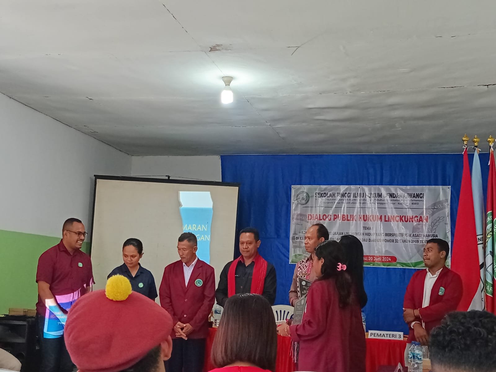DIALOG PUBLIK HUKUM LINGKUNGAN, STIH CENDANA WANGI LIBATKAN BEBERAPA KAMPUS