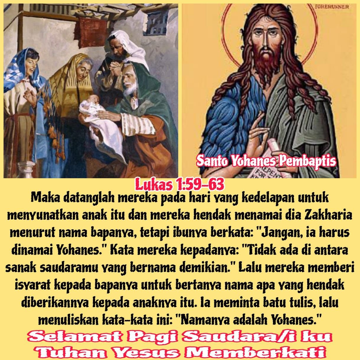 YOHANES: ALLAH BERBELAS KASIH