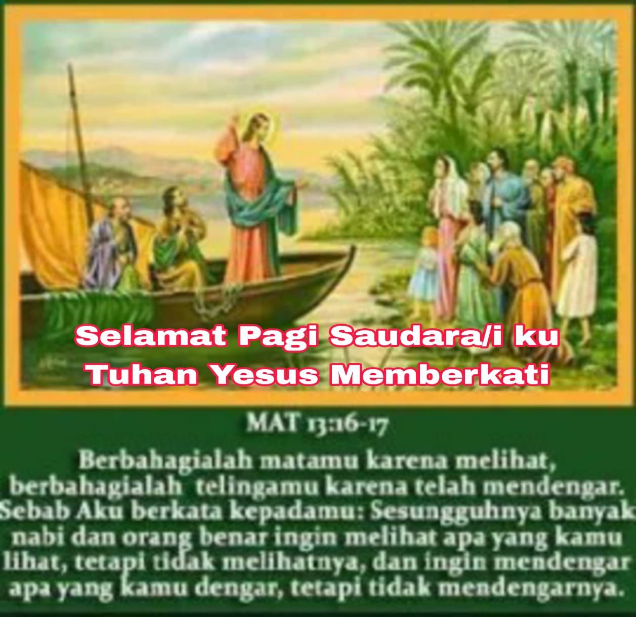 MENJAGA KESUCIAN DALAM HIDUP