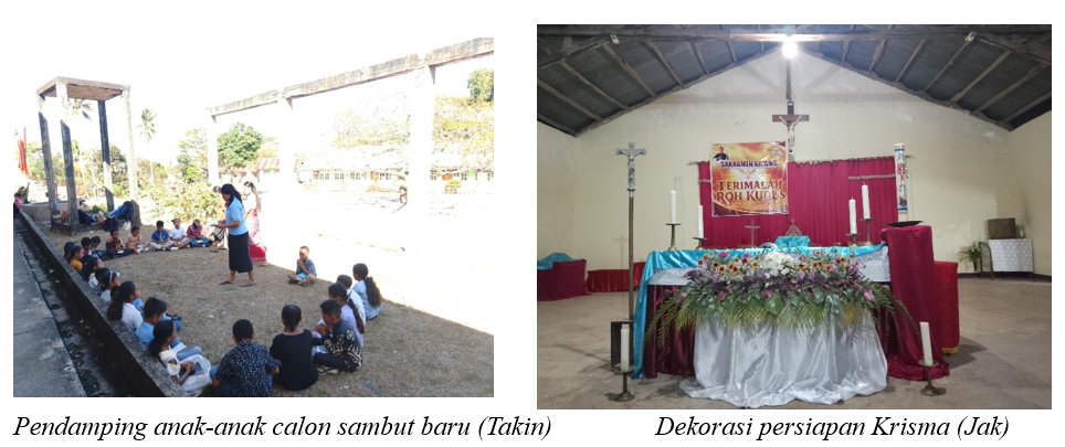 MAHASISWA MAGANG I STP ST. PETRUS KA ASAH KOMPETENSI PASTORAL DI PAROKI